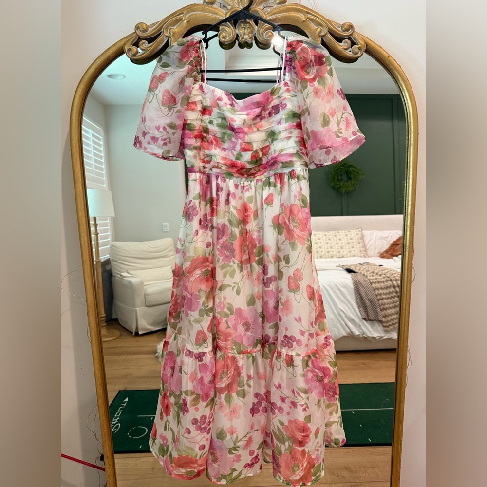 Abercrombie & Fitch Pink Floral Dress